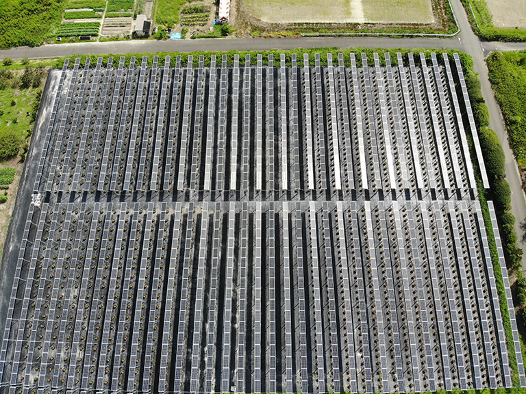 知多市太陽光発電所(全体1)