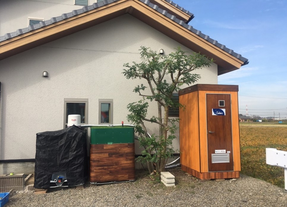 Read more about the article サラオ：住宅展示場に設置いたしました。